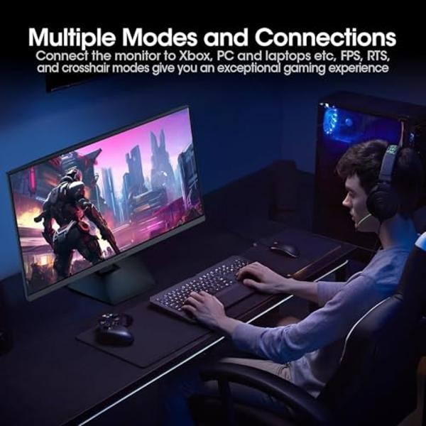 USB-C Portable Monitor - 15.6 Inch FHD HDR FreeSync Zero Frame USB-C Computer Display with Dual Type-C Mini HDMI for Laptop PC Phone Mac Surface Xbox PS5 Switch, with Cover VESA Mo