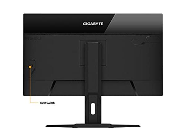 GIGABYTE M32U-SA-R 32" 144Hz 4K AdaptiveSync Compatible Gaming Monitor (SS IPS/3840x2160 Display/1ms Response Time (GTG)/1x Display Port 1.4/2x HDMI 2.1/2x USB 3.0/1x USB Type C) (