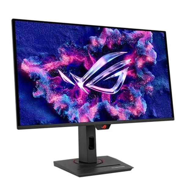 ASUS ROG Strix 26.5” 1440P QD-OLED Gaming Monitor (XG27ACDNG) -QHD (2560x1440), 360Hz, 0.03ms, Custom Heatsink, OLED Care+, G-SYNC Compatible, 99% DCI-P3, DisplayWidget, AI Gaming,