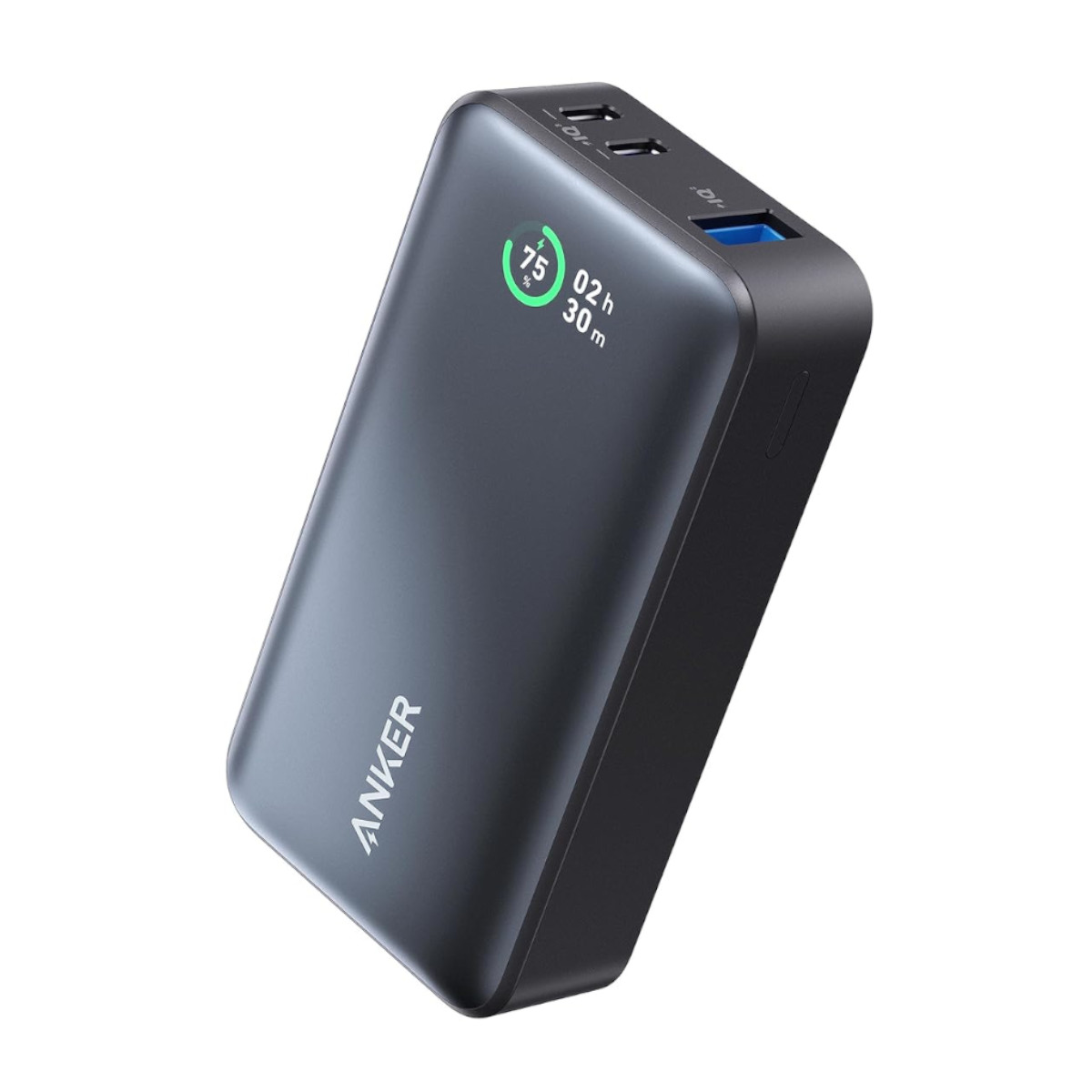 Power Bank Anker 533 10,000mAh 30W PD Negro USB Dúo