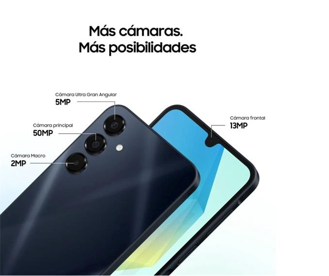 Samsung Glaxy A16 4G 128Gb 4 Ram Color Negro Nuevo Libre