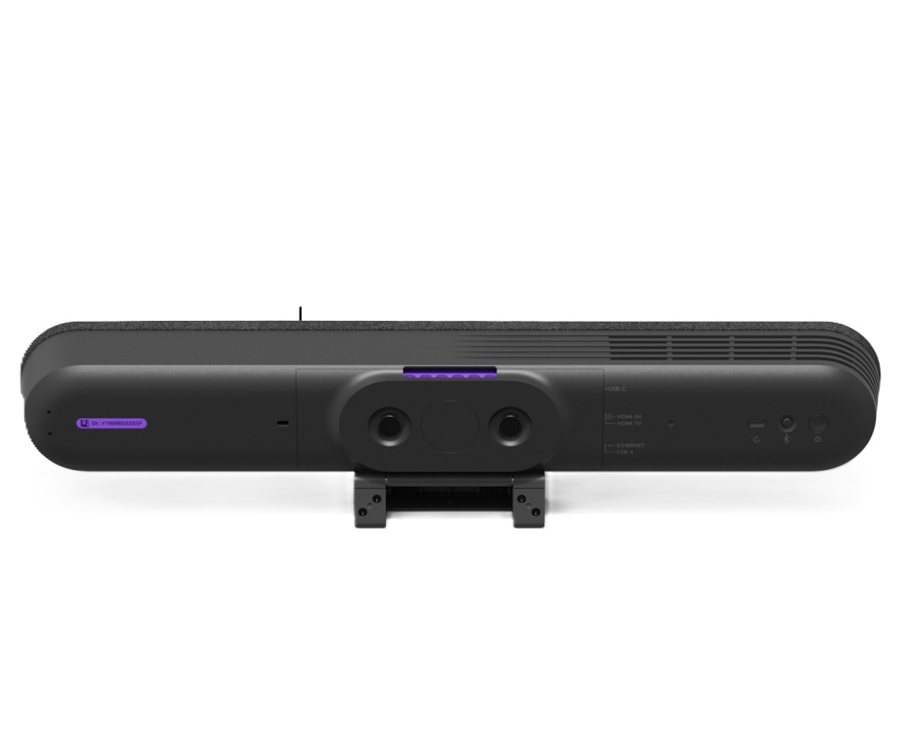 Logitech Sistema de Videoconferencia Rally Bar Huddle, Con Micrófono, 4K Ultra HD, 1x RJ-45, 2x HDMI, 1x USB-A, 1x USB-C, Grafito