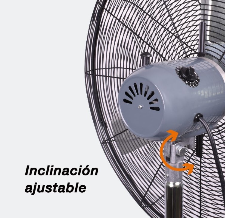 VENTILADOR MYTEK 3421 PEDESTAL 30 PUL 3 VEL 3 ASPAS NEGRO