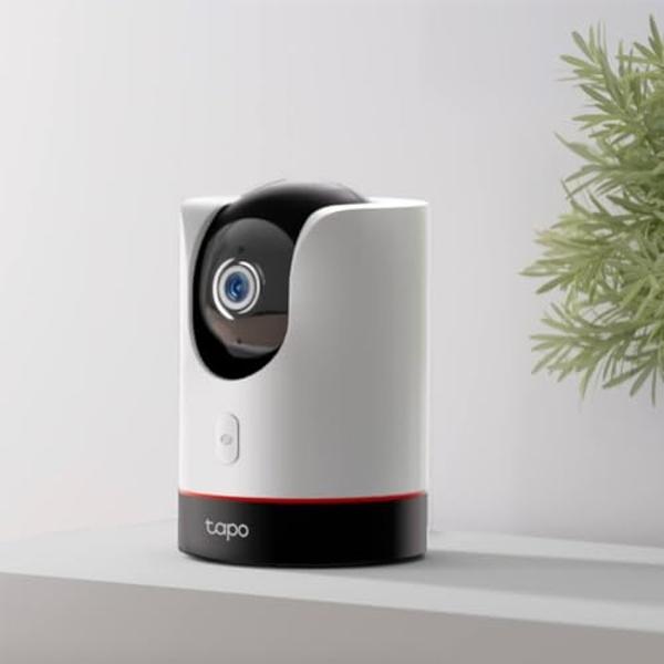 TP-Link Tapo 2K Indoor Security Camera for Baby Monitor, Dog Camera w/Motion Detection, 2-Way Audio Siren, Night Vision, Cloud & SD Card Storage(Up to 256 GB), Works w/Alexa & Goog