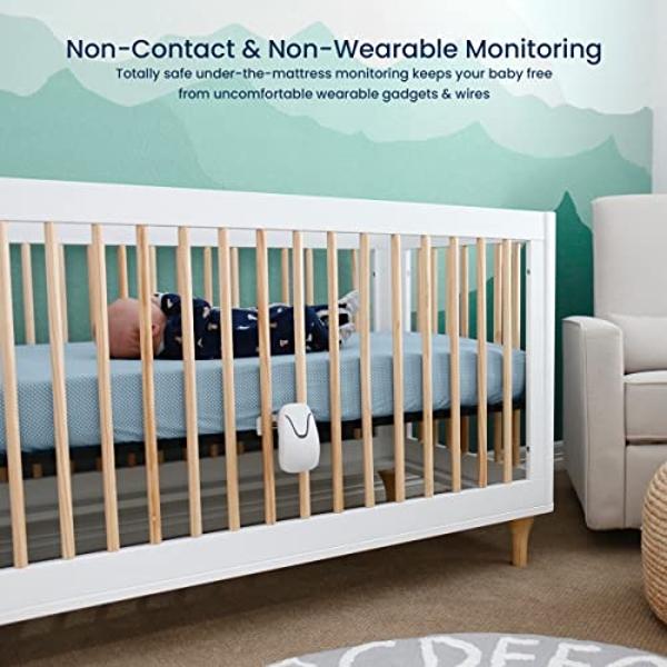 nooie Baby Monitor with Camera 2 Pack,WiFi Baby Monitor Camera,360-degree1080P,Smart Baby Camera with Motion Tracking,Night Vision,Two Way Audio&Sound Detection,Works with Alexa,SD