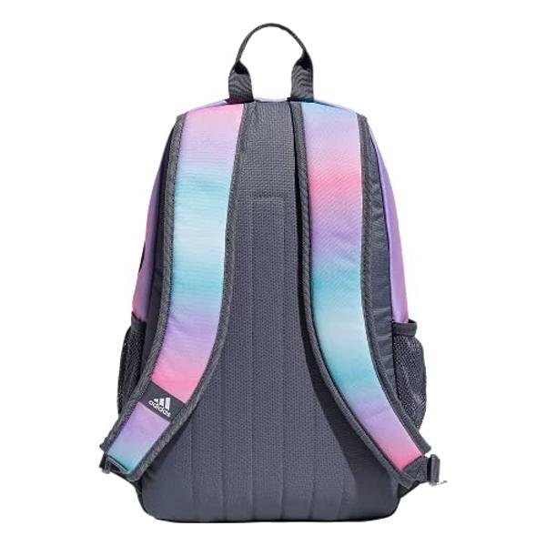 adidas Creator Comfortable and Durable Small Athletic Bag or Laptop Backpack for Women and Men, Gradient Rose Tone Pink/Onix Grey, One Size