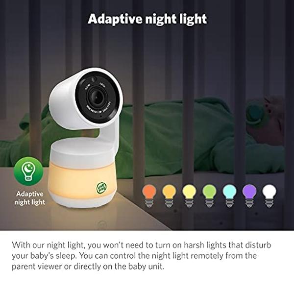 Babysense Video & Breathing Movement Monitor - Video Baby Monitor with Breathing Motion Detection & Alerts Bundle Pack - Video Monitor V24R with Babysense 7 Under-The-Mattress Slee