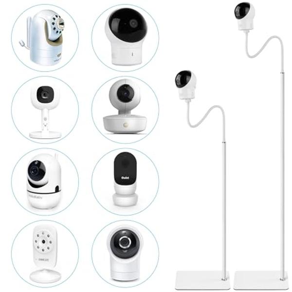 HUBBLE CONNECTED Nursery Pal Cloud Touch Smart WiFi Enabled Baby Monitor with 5 Inch HD Color Touchscreen Parent Unit, Plus Preloaded Soothing Sounds, Lullabies, and Stories, White