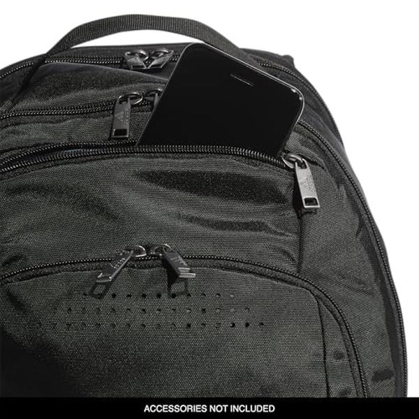 adidas Defender Sports, Soccer Bags and Basketball Backpacks for Holding Balls, Featuring Shoe Compartment, Black/Black, One Size