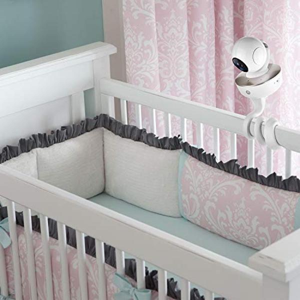 iTODOS Baby Monitor Mount Compatible with Arlo,Owlet,Goodbaby,Hellobaby,ANMEATE,Vtech,Motorola Baby Monitor and Most Universal Monitors Camera,Versatile Twist Mount Without Tools o