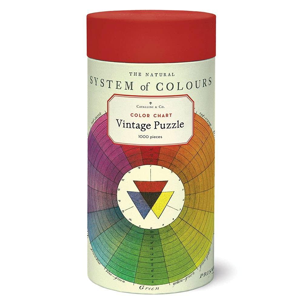 Rompecabezas Cavallini Cuadro de Colores 1000 Piezas