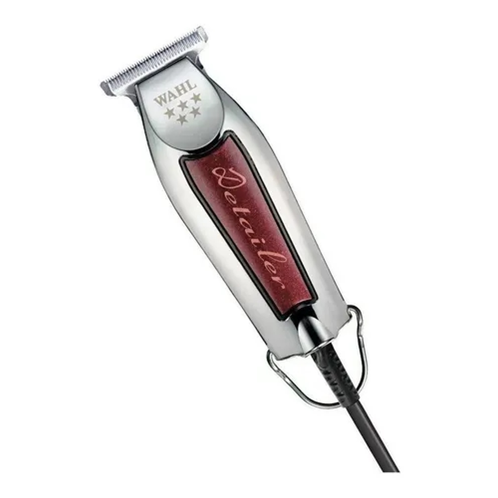 CORTADORA DETAILER DE PELO WAHL 8081 PROFESSIONAL 5 ESTRELLAS 110/220V BORDO PLATEADO