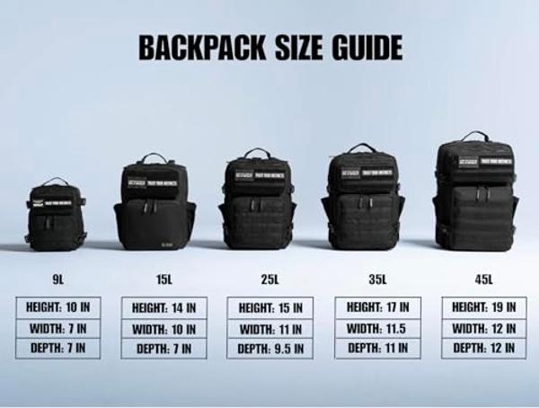 WOLFpak 9L Backpack Mini (Alpha Black White Accents)