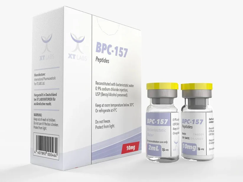 BPC-157 XT Labs 10mg x 2ml Regeneración y Recuperación Celular Rápida