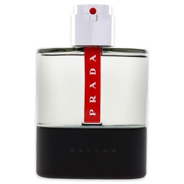 Prada Luna Rossa Carbon Eau De Toilette Spray 100Ml, Multi, 3.4 Ounce