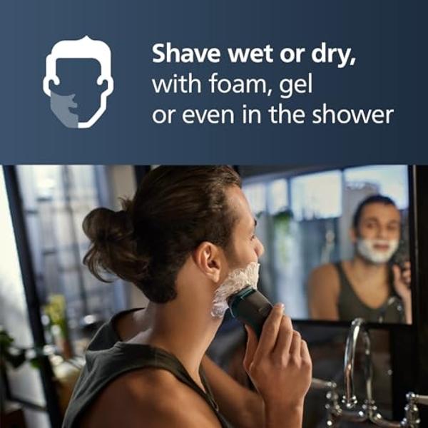 PALMPERFECT Electric Shaver for Women - Wet & Dry Bikini Trimmer for Women - Cordless Hair Removal Electric Razor for Legs, Underarms, Face (Color May Vary)