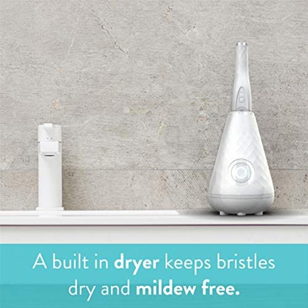 Tao Clean UV Sanitizing Sonic Toothbrush and Cleaning Station, Electric Toothbrush, Dual Speed Setting, White