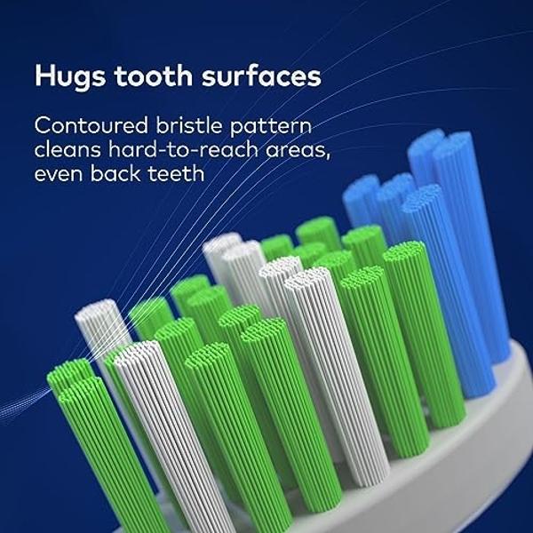 Oral-B iO Series 10 Rechargeable Electric Toothbrush with Visible Pressure Sensor to Protect Gums, 2 Min Timer, 7 Cleaning Settings, 4 Replacement Toothbrush Heads, and Charging Tr