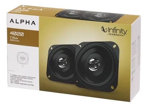 Bocinas Infinity Alpha 4020 De 4 PuLG Y 2 Vías 
