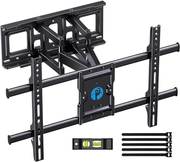 Mounting Dream TV Mount Fixed for Most 42-84 Inch Flat Screen TVs, TV Wall Mount Bracket up to VESA 600 x 400mm and 132 lbs - Fits 16"/18"/24" Studs - Low Profile and Space Saving 