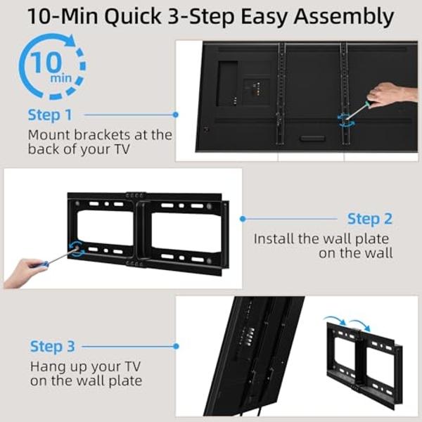 ReliaMount Mount for Apple TV – Compatible with All Apple TV Generations (Including All 4K Models)