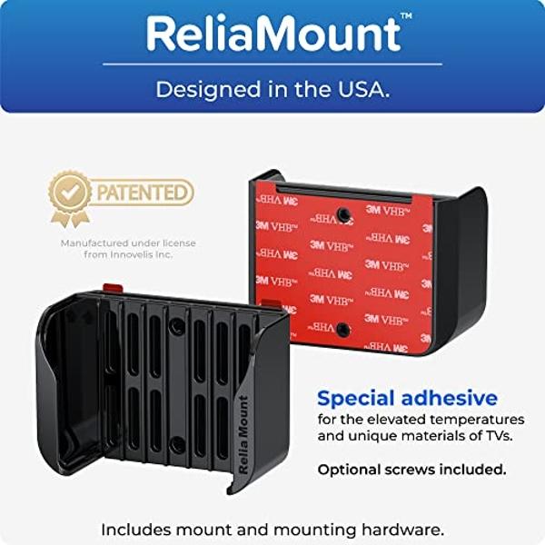 ReliaMount Mount for Apple TV – Compatible with All Apple TV Generations (Including All 4K Models)
