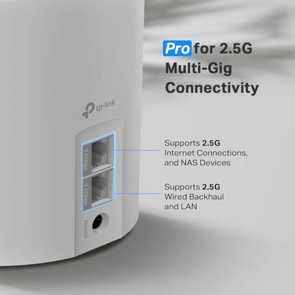 TP-Link AX3000 Whole Home Wi-Fi 6 Mesh System (Deco X55 Pro) | Up to 2500 Sq.Ft. 