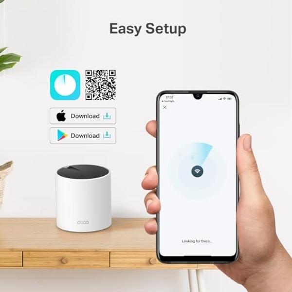 TP-Link AX3000 Whole Home Wi-Fi 6 Mesh System (Deco X55 Pro) | Up to 2500 Sq.Ft. 