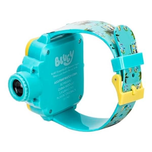 Accutime Bluey Kids Digital Projector Watch: Fun & Learning in One!
