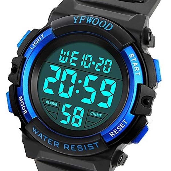 Batman Kids' BAT5041 Batman Watch with Black Rubber Band