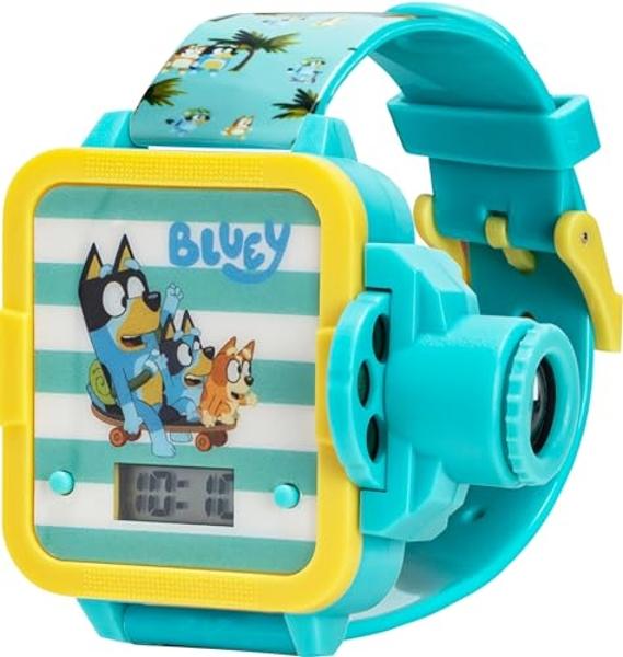 Accutime Bluey Kids Digital Projector Watch: Fun & Learning in One!