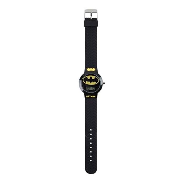 Batman Kids' BAT5041 Batman Watch with Black Rubber Band