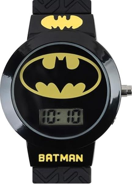 Batman Kids' BAT5041 Batman Watch with Black Rubber Band
