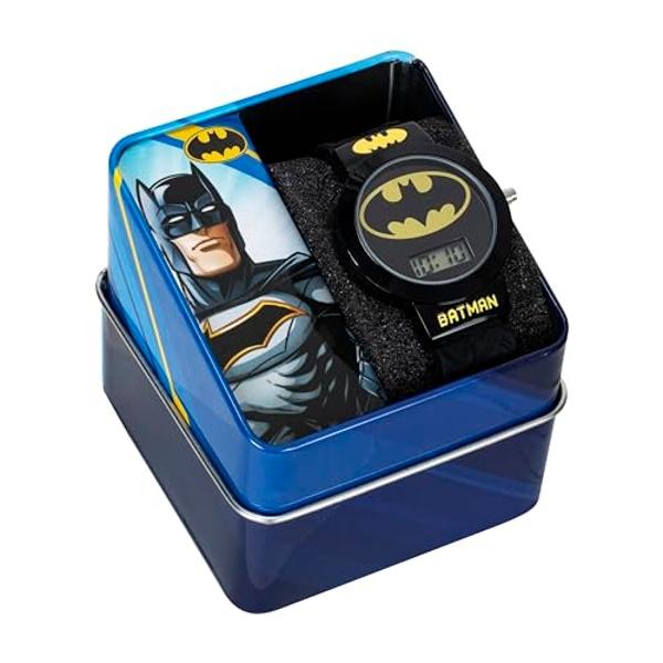 Batman Kids' BAT5041 Batman Watch with Black Rubber Band