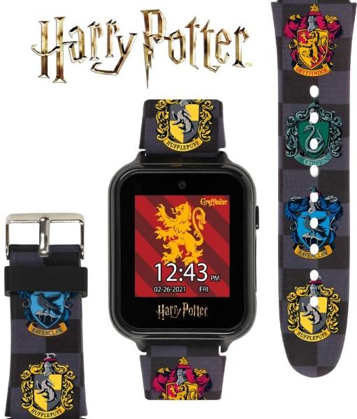 Accutime Harry Potter Kids Smart Watch with Touchscreen Camera Voice Recorder Step Counter and Wizarding Wallpapers – 10 Magical Watch Faces and Built-in Games – Fits Wrist Sizes 5