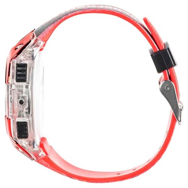 Transformers Kids Watch – LCD Display, Metallic Bezel, Adjustable Comfortable Strap, Collectible Tin – Perfect for Boys and Girls