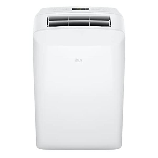 LG 6000 BTU SACC / (9700 ASHRAE) Portable Air Conditioners Cools 260 Sqft Easy Install & Remote Control LCD Display Eco-friendly Small Room Air Conditioner AC Unit Cool Home White 