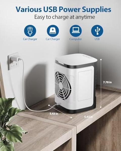 LG LP0524WFR Portable Air Conditioner w/Remote, Cools 150 Sq.Ft, Quiet Operation, 115V, 5,000 BTU (7700 ASHRAE), White