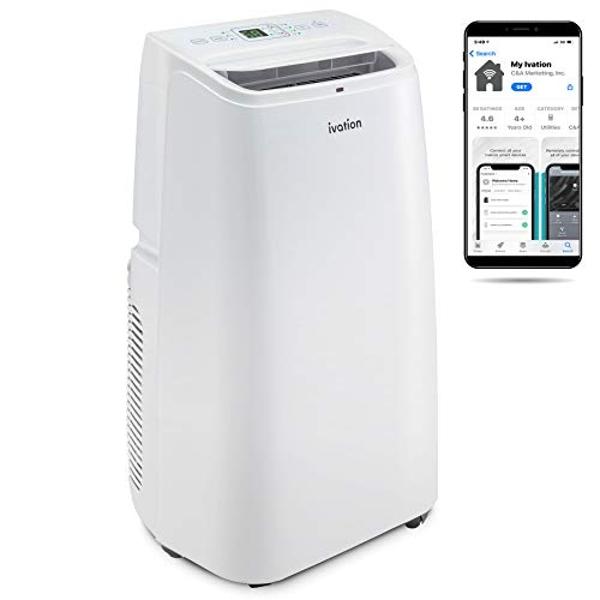 TURBRO Finnmark 8,000 BTU Portable Air Conditioner, Dehumidifier and Fan, 3-in-1 Floor AC Unit for Rooms up to 300 Sq Ft, Sleep Mode, Timer, Remote Included (5,000 BTU SACC)