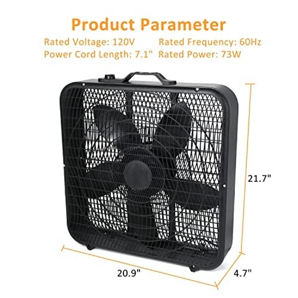 lcocove Solar Powered Fan, Battery Operated Outdoor Fan Can Running 5-24 Hours, Solar Fans For Shed,Home，Ouside,Camping，Solar fan with USB Output For Emergency Situation Without El