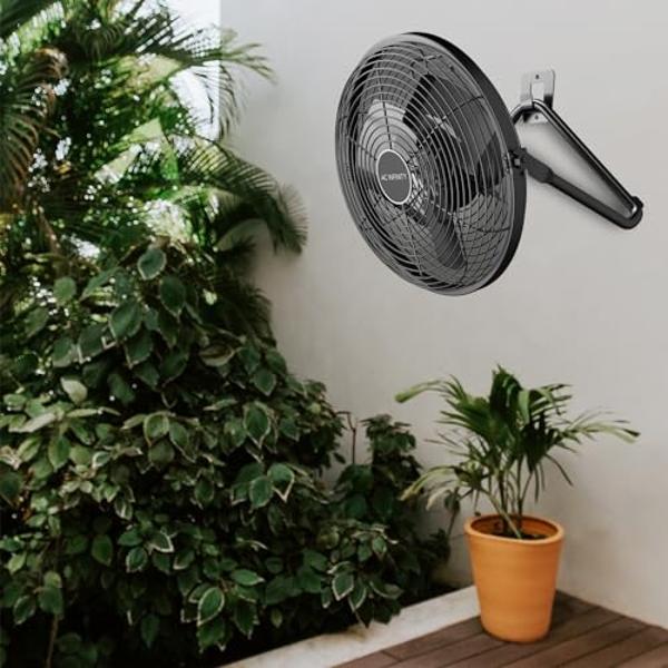 AC Infinity CLOUDLIFT S14, Industrial Wall Fan 14” with Wireless 10-Speed Controller, EC-Motor High-Velocity Shop Fan Floor Stand or Wall Mount, for Hydroponics, Greenhouses, Works