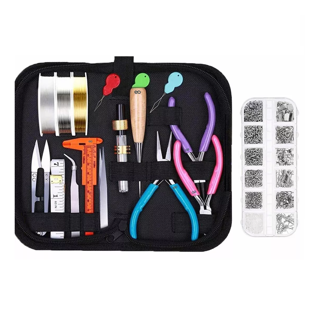 Kit Bisutería Material Para Hacer Joyería