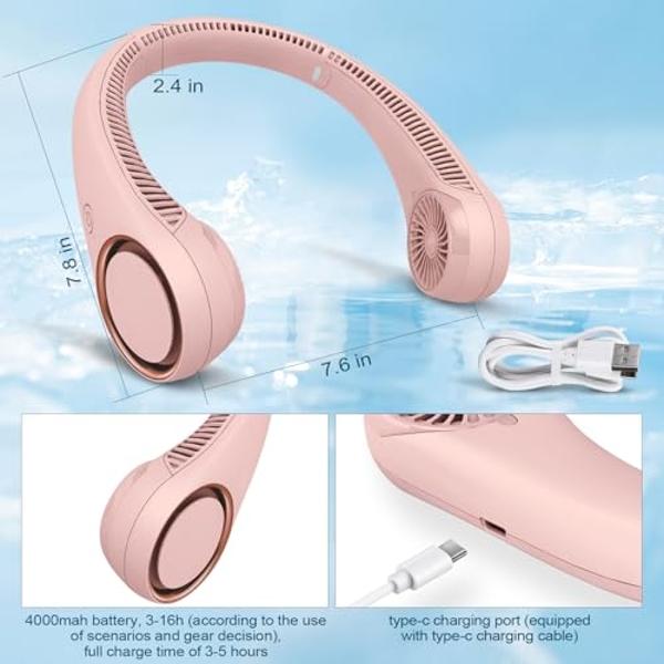Portable Fan Rechargeable, Cordless Battery Powered Fan with LED Lantern 20000mAh, USB C Battery Operated for Travel Bedroom Home Camping Tent Office Beach Desk Picnic Barbecue Fis