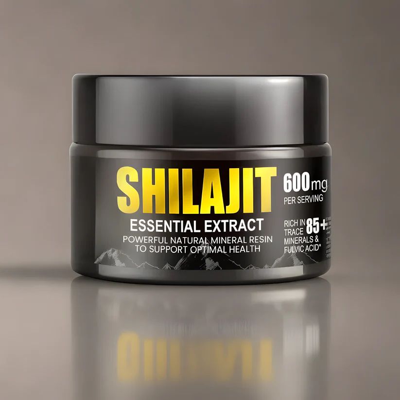 Shilajit Resina Pura Del Himalaya Suplemento Para La Energía