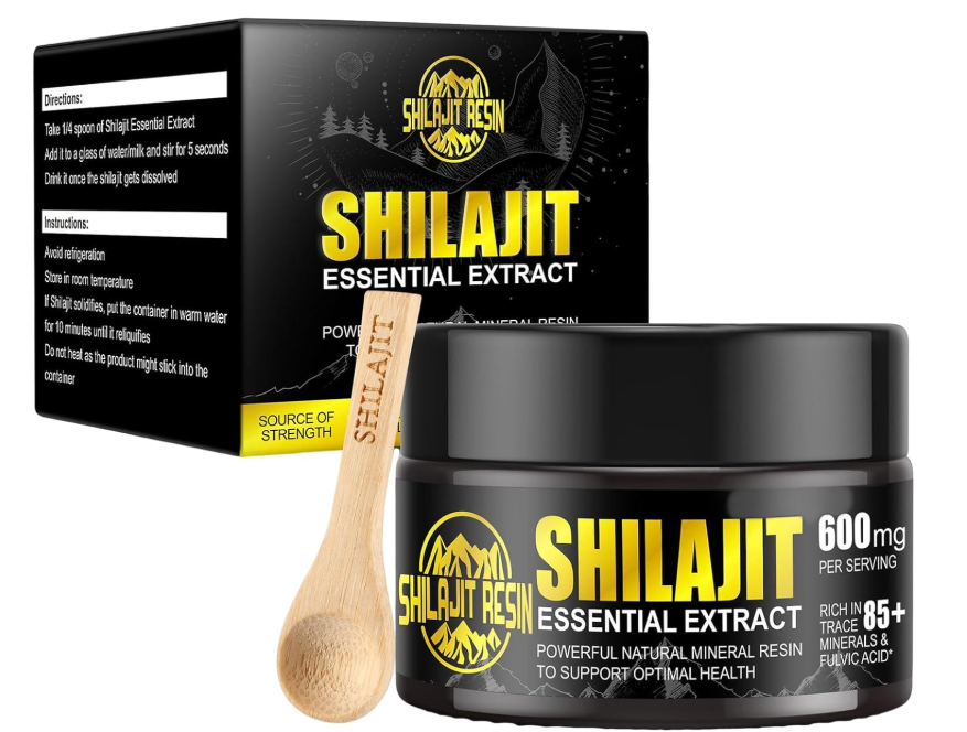 Shilajit Resina Pura Del Himalaya Suplemento Para La Energía