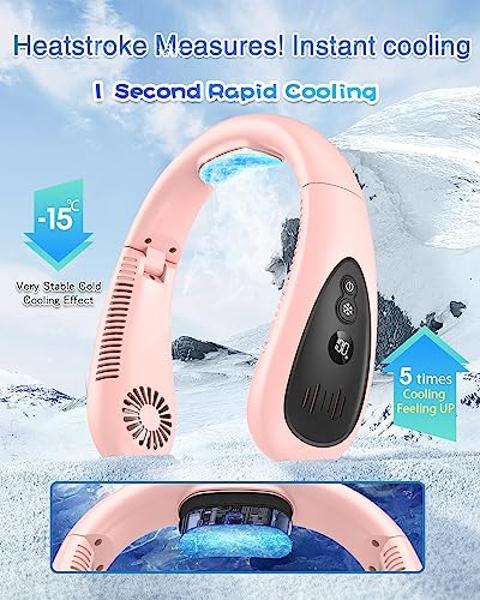 HandFan Upgraded Portable Handheld Misting Fan, Rechargeable Personal Mister Fan, Spray Water Mist Fans, Foldable Electric Mini Cooling Hand Fans for Beach Travel Outdoors Makeup(L