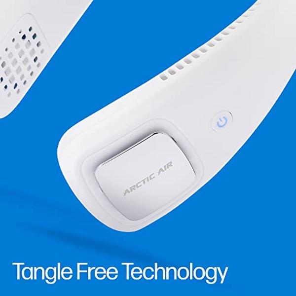 Arctic Air Freedom Personal Air Cooler - Portable 3-Speed Neck Fan, Hands-Free Wearable Design, Lightweight, Cordless And Rechargeable