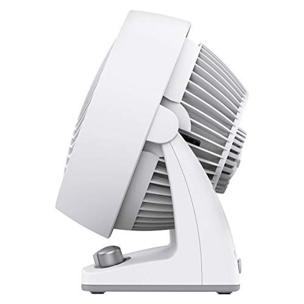 Vornado 133DC Energy Smart Compact Air Circulator Fan with Variable Speed Control, White