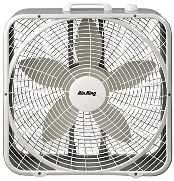 Air King 9723 20-Inch 3-Speed Box Fan , White
