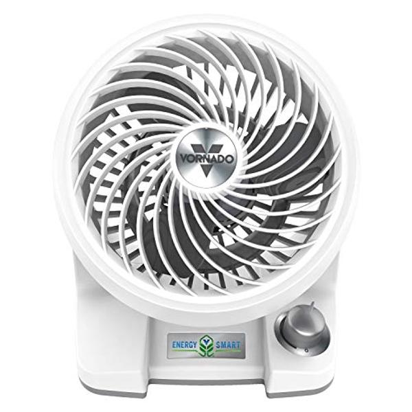 Vornado 133DC Energy Smart Compact Air Circulator Fan with Variable Speed Control, White